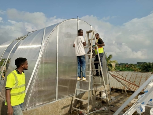 mais recente caso da empresa sobre Estufa mais seca solar de Gana 5*6m