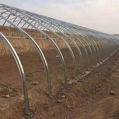 Estufas solares do único túnel do período com parede dobro e a cobertura de isolamento