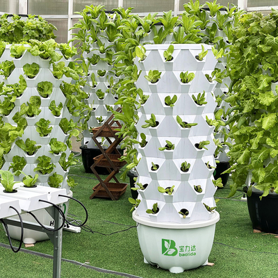 65L 6 8 10 Sistema de cultivo hidropónico de camada torre aeropónica vertical