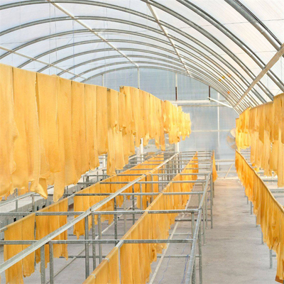 Estufas de secagem solar de policarbonato personalizadas com proteção UV para secagem de plantas e alimentos