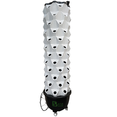65L 12 camada 96 buracos de planta Sistema de cultivo hidropônico automático com torre Growart removível