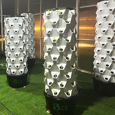 Personalize o número de camadas Agricultura vertical com sistema hidropônico de gotejamento de água