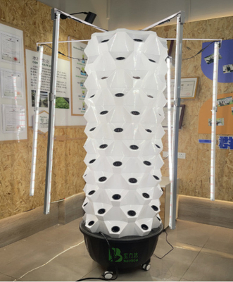 Personalize o número de camadas Agricultura vertical com sistema hidropônico de gotejamento de água