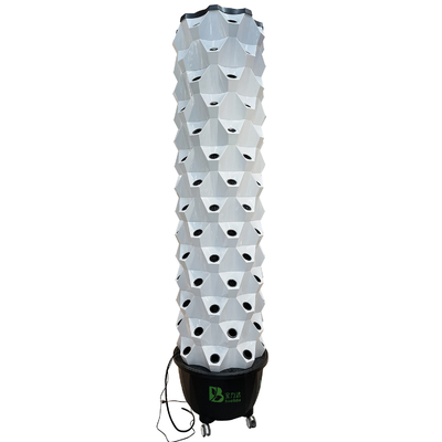 65L 14 camada 112 buracos de planta personalizar o número de camada sistema de cultivo hidropônico com 48/64/80/96/112 buracos de planta