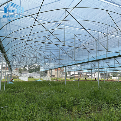 Kit de estufa agrícola multi-vão 6m-12m com garantia de 10 anos