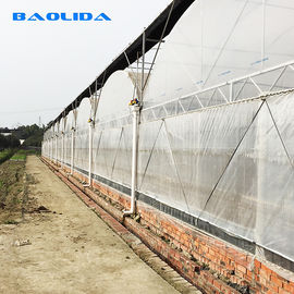 Quentes galvanizados estruturam a estufa resistente do Multi-período do vento da estufa de Polytunnel da agricultura
