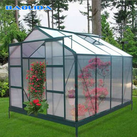 Knockdown Mini Greenhouse Tent/da barraca exterior planta da casa quadro de alumínio