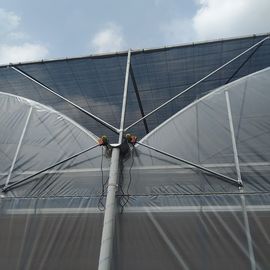 Estufa clara Kit Multi Span Greenhouse do policarbonato de Coverd do filme de 200 mícrons
